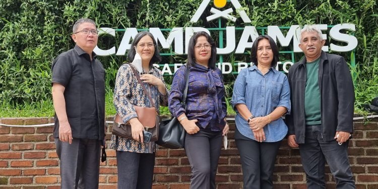 DPP PIKI Saat berada di Camp James