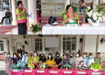 Pnt. dr. Vivi Tumbel, di Kegiatan HUT Wilayah Bitung 12