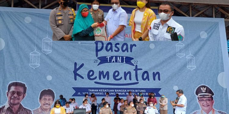Kementan Gelar Pasar Tani di Kota Bitung Prov Sulut
