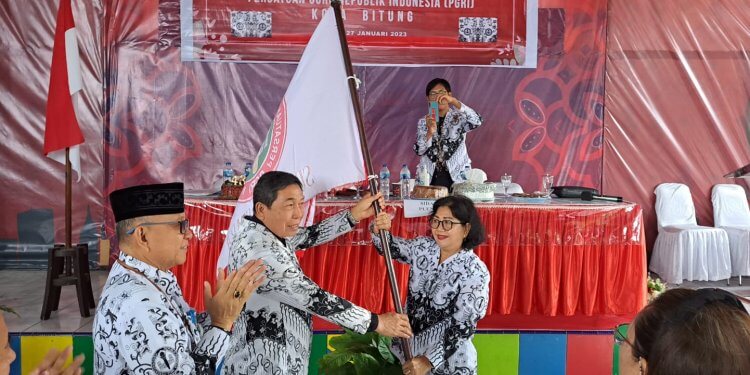Terpilih Ketua PGRI Bitung, Eugenie Mantiri Kembali Berkiprah Di Dunia Pendidikan