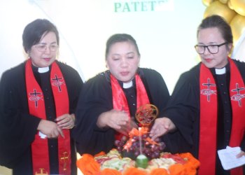 Pdt Joice Sondakh, Pdt Maydie Suoth dan Pdt Ria Luntungan