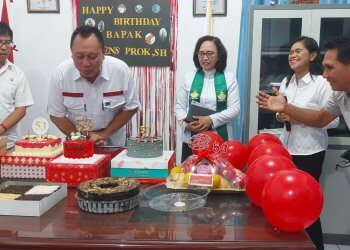 Kadis Stevens Prok SH mendapat surprice