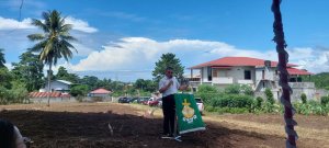 Ketua Sinode GMIM saat memberikan sambutan