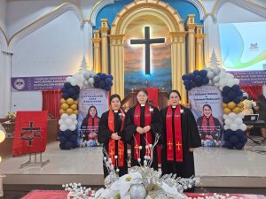 Pdt Wenny, Pdt Siska dan Pdt Natalia