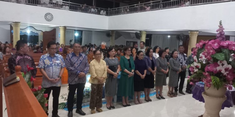 Pelantikan Panitia Peresmian Bait Suci Lembeh