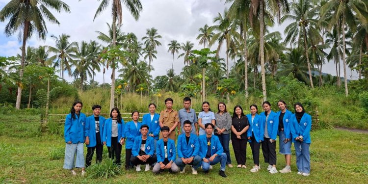 Mahasiswa Fakultas Pertanian UNPI Yang Akan Praktek Lapangan
