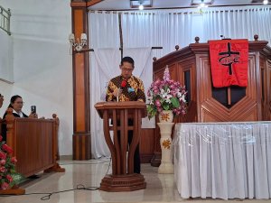 Sambutan Walikota Bitung, Hengky Honandar, SE